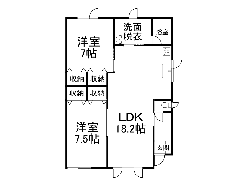 不動産賃貸 間取り