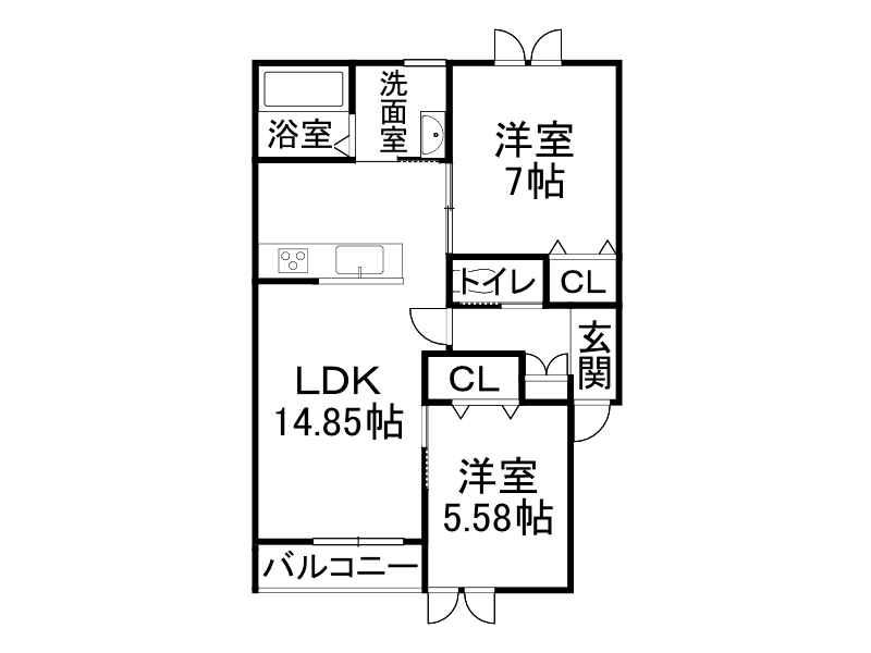 不動産賃貸 間取り